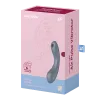 2 en 1 Stimulateur clitoridien air pulsé et vibromasseur point G Curvy Trinity 1 Gris Satisfyer - CC597819