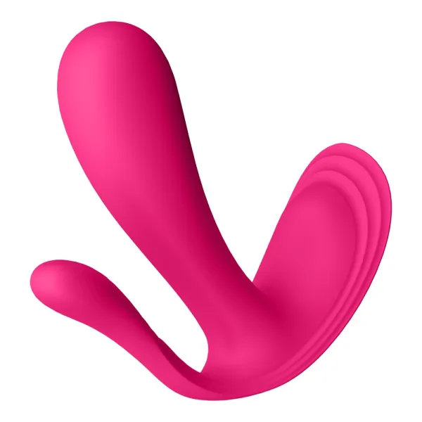 3 en 1 Vibromasseurs et stimulateur clitoridien rose connecté Top Secret  Satisfyer - CC597755