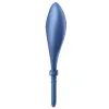 Cockring vibrant connecté USB bleu Bullseye Satisfyer - CC597798