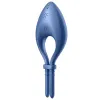 Cockring vibrant connecté USB bleu Bullseye Satisfyer - CC597798