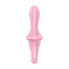 Vibromasseur anal gonflant connecté rose USB Air Pump Booty 5 Satisfyer - CC597803