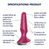 Plug anal vibrant connecté USB ilicious 2 Berry Satisfyer - CC597276