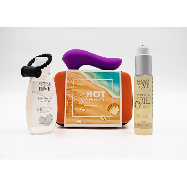 5 Box Hot Summer parfum Monoï  1 cadre offert