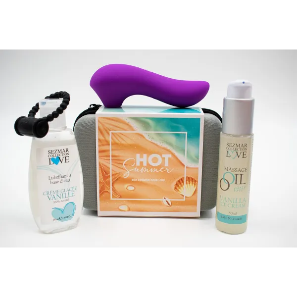 Box Hot Summer pour le couple parfum Vanille