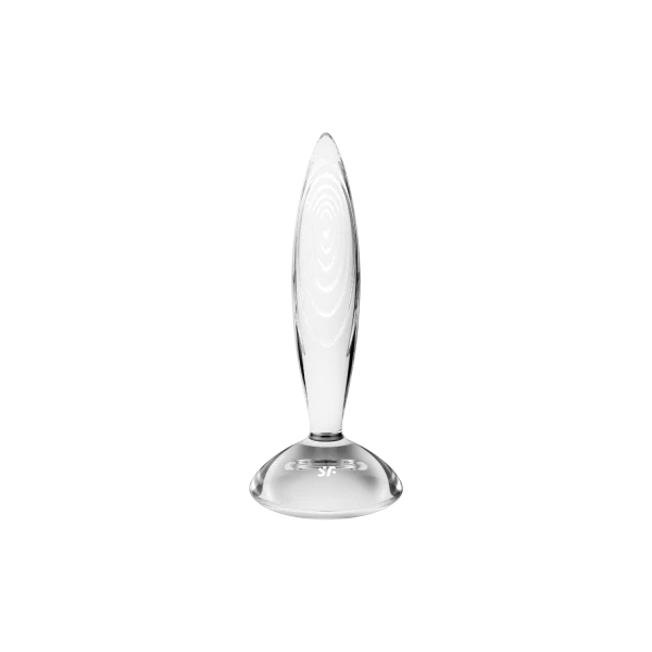 Gode anal en verre borosilicaté massif transparent Sparkling Crystal Satisfyer - CC597830