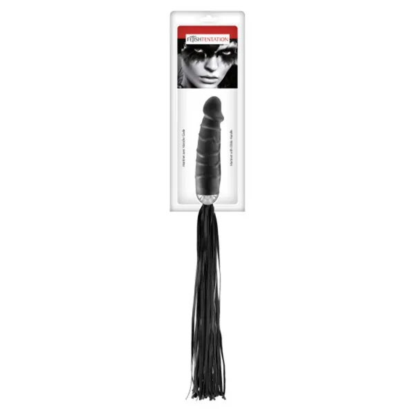 Martinet avec manche gode noir Fetish Tentation - CC570403