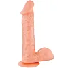 Gode réaliste veiné avec testicules et ventouse 18cm - CC5141131194