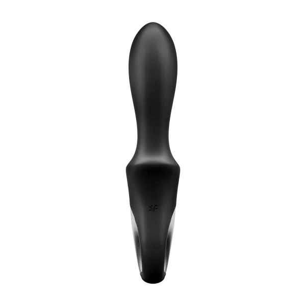 Vibromasseur noir USB, chauffant et connecté Heat Climax Satisfyer - CC597789