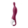 Vibromasseur Point A couleur framboise A-Mazing 1 Satisfyer - CC597766