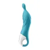 Vibromasseur rainuré Point A couleur turquoise A-Mazing 2 Satisfyer - CC597767