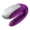 Sextoy de couple vibrant USB connecté Double Fun violet - CC5972560201