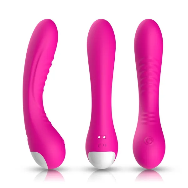 Vibromasseur courbé 9 modes de vibration rose - USK-V01PNK