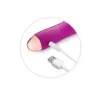 Vibromasseur rose lisse 7 vitesses USB - CC5740160050