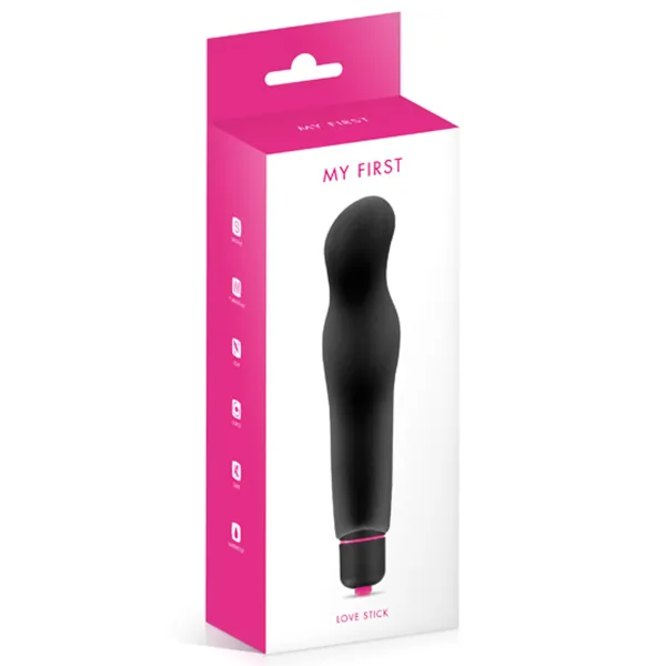 Vibromasseur noir 7 vitesses ondulé waterproof - CC5740020010