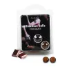 Boules de massage Brésiliennes chocolatées - BZ3857