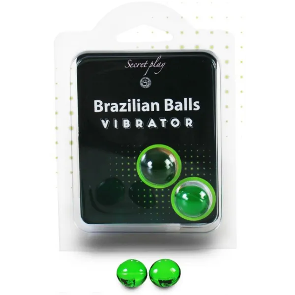 Boules de massage Brésiliennes effet vibrant - BZ35914