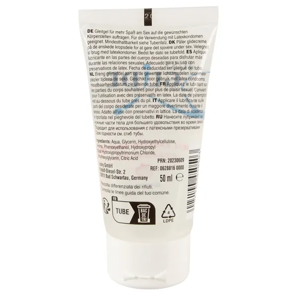 Gel lubrifiant à base d'eau à l'arôme de fraise 50ml - R628816